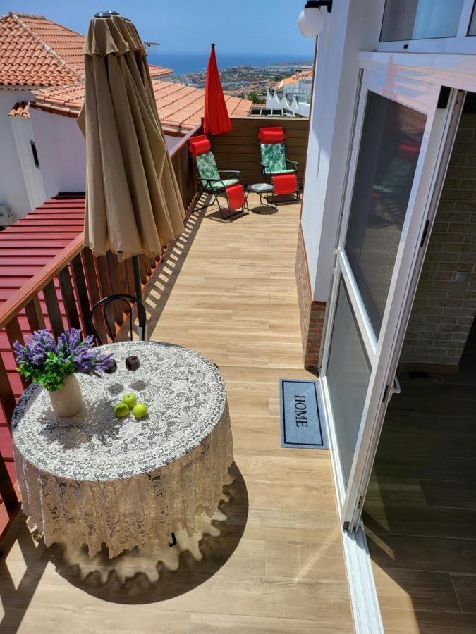 Bungalow Private Pool Bbq Air Conditioning Stunning Ocean View Costa Adeje  Exteriér fotografie